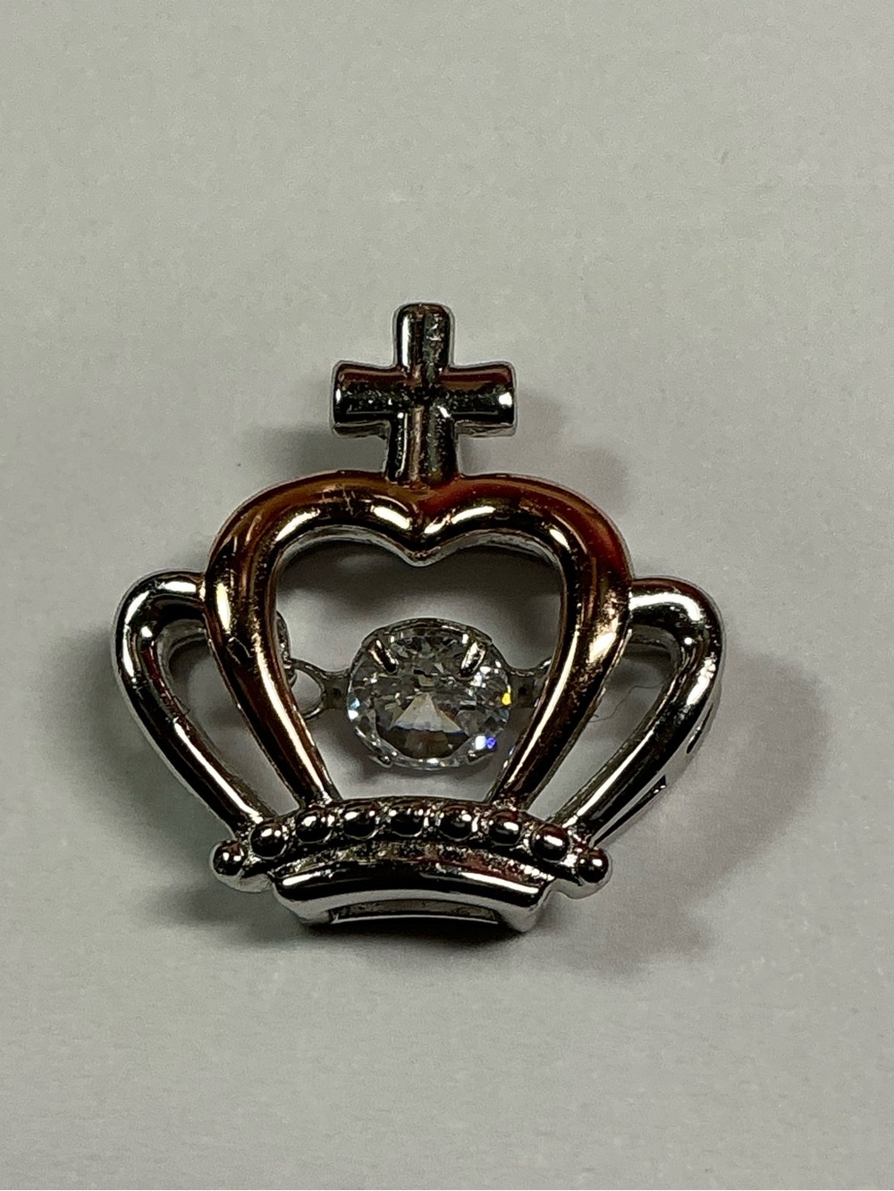 Sterling Silver Aphrodite’s Luxe Crown Pendant